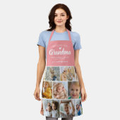 Tablier Aimer You Grandma Photo Collage Apron (Porté)