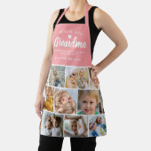 Tablier Aimer You Grandma Photo Collage Apron (Insitu)