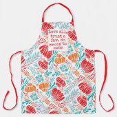 Tablier Aimez tout, faites confiance à quelques-uns, ne fa (Recto)