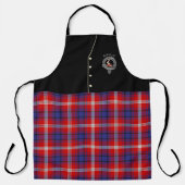 Tablier Ainslie Clan Badge & Tartan Kilt Apron (Recto)