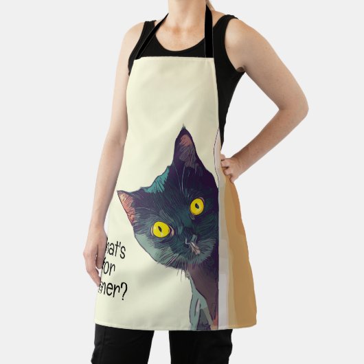 Tablier Aire de conception de chat de Pékin (Insitu)