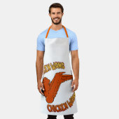 Tablier Aire d'impression intégrale de poulets (Porté)