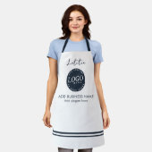 Tablier Ajouter le logo de l'entreprise fleuriste Nom de l (Porté)