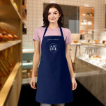 Tablier Ajouter Logo Employé Moderne Minimaliste Couleur p<br><div class="desc">Tablier personnalisé que vous pouvez ajouter votre logo et le nom de votre employé dans une police moderne tendance contre une couleur arrière - plan modifiable (cliquez sur le bouton "modifier" et changer de couleur arrière - plan). Vous pouvez même changer la couleur de la sangle (accessible sur la page...</div>