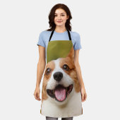 Tablier Ajouter photo de chien personnalisé Customisé (Porté)