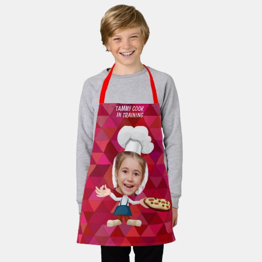 TABLIER AJOUTER UNE PHOTO ENFANTS (Porté)