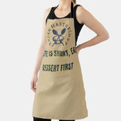 Tablier Ajoutez votre nom Funny disant Rustic masterchef P (Insitu)