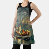 Tablier Akita Christmas Festive Voyage (Insitu)