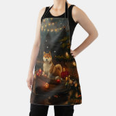 Tablier Akita Christmas Festive Voyage (Insitu)