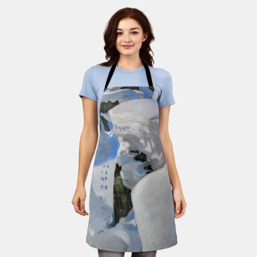 Tablier Akseli Gallen-Kallela - Le repaire du Lynx (Porté)