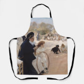 Tablier Albert Edelfeel - Jardins du Luxembourg, Paris (Recto)