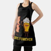 Tablier Alcool Bros Forever Beer Bacon Cadeaux alimentaire (Insitu)