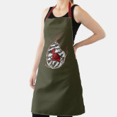 Tablier Alexandre le Cardinal sur toute la surface (Insitu)