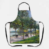 Tablier Alfred Sisley - Allée de châtaigniers (Recto)
