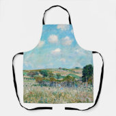 Tablier Alfred Sisley - Le pré (Recto)