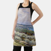 Tablier Alfred Sisley - Terrasse à Saint-Germain, Printemp (Insitu)