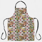 Tablier Alice au pays des merveilles Carte Apron Design 3 (Recto)