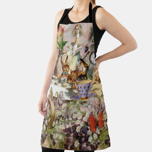Tablier Alice au pays des merveilles Tea Party Art (Insitu)