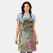 Tablier Alice Cheshire Chat Wonderland Tree Garden (Porté)