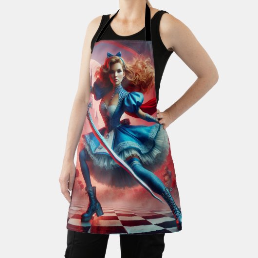 Tablier Alice in Wonderland Inspired (Insitu)