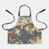 Tablier Alice Lost in Japan | Ukiyo-e Floating Wonderland (Recto)