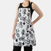 Tablier Alice White Rabbit Wonderland Classic (Insitu)