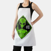 Tablier Alien. (Insitu)