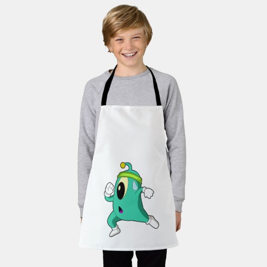Tablier Alien en tant que coureur (Porté)
