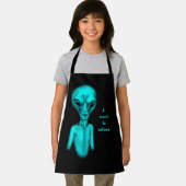 Tablier Alien, je veux croire (Insitu)