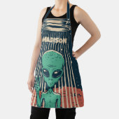 Tablier Alien UFO de nom personnalisé (Insitu)