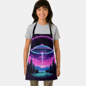 Tablier Alien vaisseau spatial rétro futuriste (Insitu)