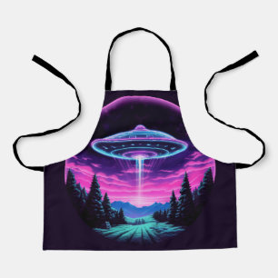 Tablier Alien vaisseau spatial rétro futuriste