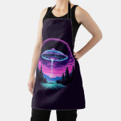 Tablier Alien vaisseau spatial rétro futuriste (Insitu)