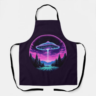 Tablier Alien vaisseau spatial rétro futuriste