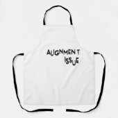 Tablier Alignment Issue Industrial Heavy Duty Canvas (Recto)