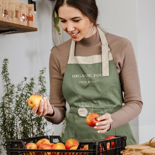 Tablier Alimentation écologique moderne