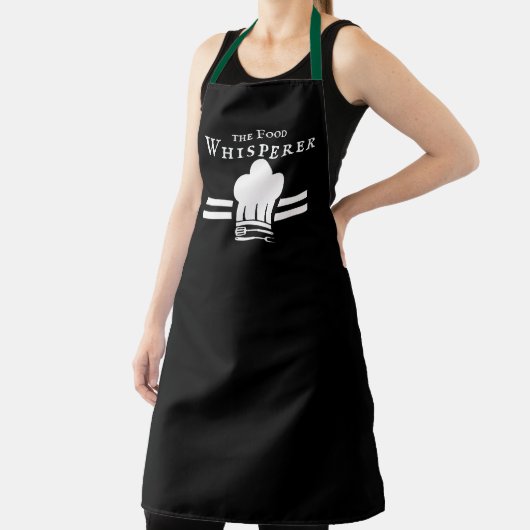 Tablier Alimentation Whisperer Drôle Foodie avec n'importe (Insitu)