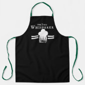 Tablier Alimentation Whisperer Drôle Foodie avec n'importe (Recto)