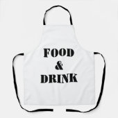 Tablier Aliments génériques et boissons Fournitures de fêt (Recto)
