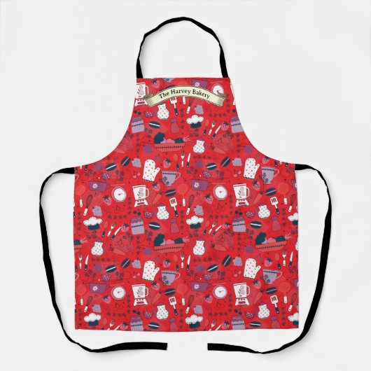 Tablier All-Over Print Apron (Recto)