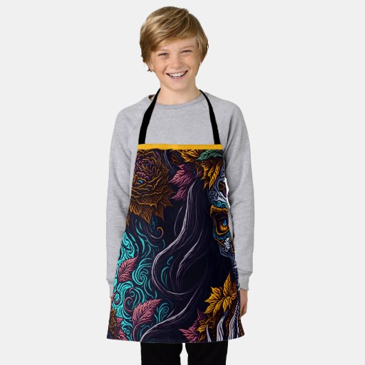 Tablier All-Over Print Apron (Porté)