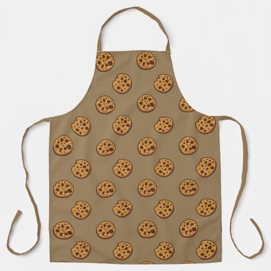 Tablier All-Over Print Apron Galletas Chispa de Chocolate (Recto)