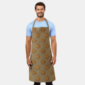 Tablier All-Over Print Apron Galletas Chispa de Chocolate (Porté)