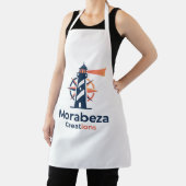 Tablier All-Over Print Apron Island Light: Morabeza Compas (Insitu)