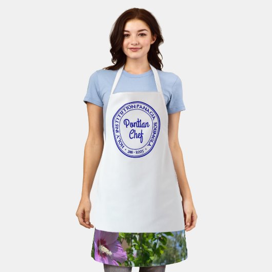 Tablier All-Over Print Apron, Medium (Porté)