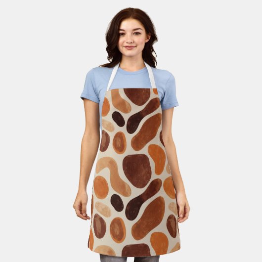 Tablier All-Over Print Apron, Medium (Porté)