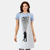 Tablier All-Over Print Apron, Medium (Porté)