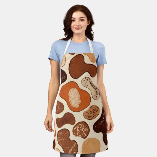 Tablier All-Over Print Apron, Medium (Porté)