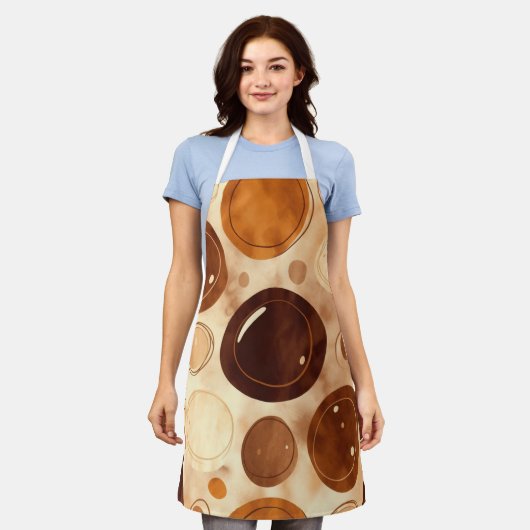 Tablier All-Over Print Apron, Medium (Porté)
