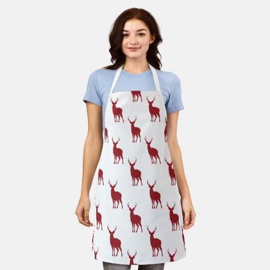 Tablier All-Over Print Apron, Medium (Porté)